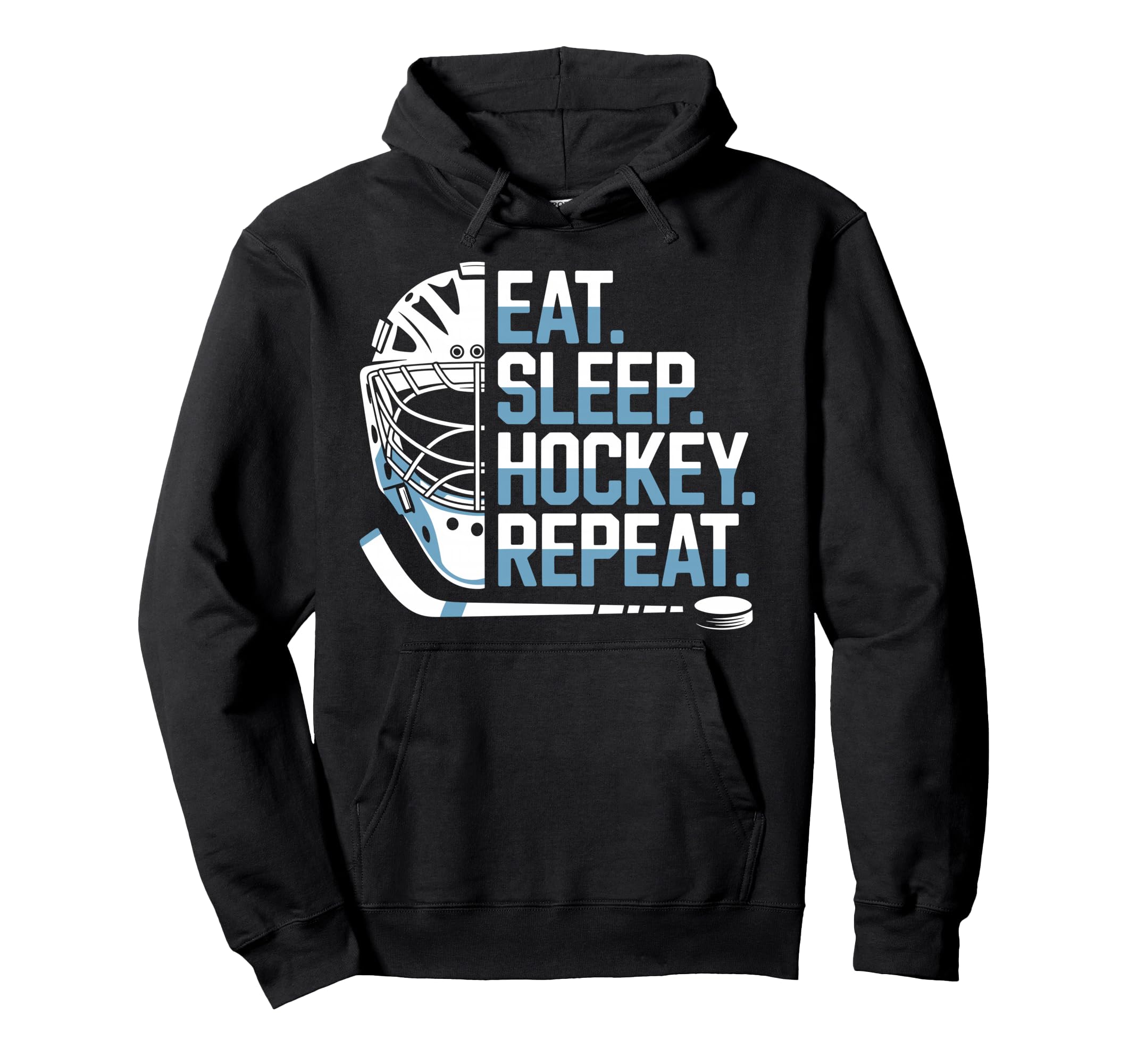 Funny Ice Hockey Ice Hockey Player Hoodie - Casual Everyday Wear for Adults