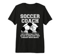 Soccer Coach Like Regular Coach Tri Blend T-Shirt - Unique Graphic Unisex