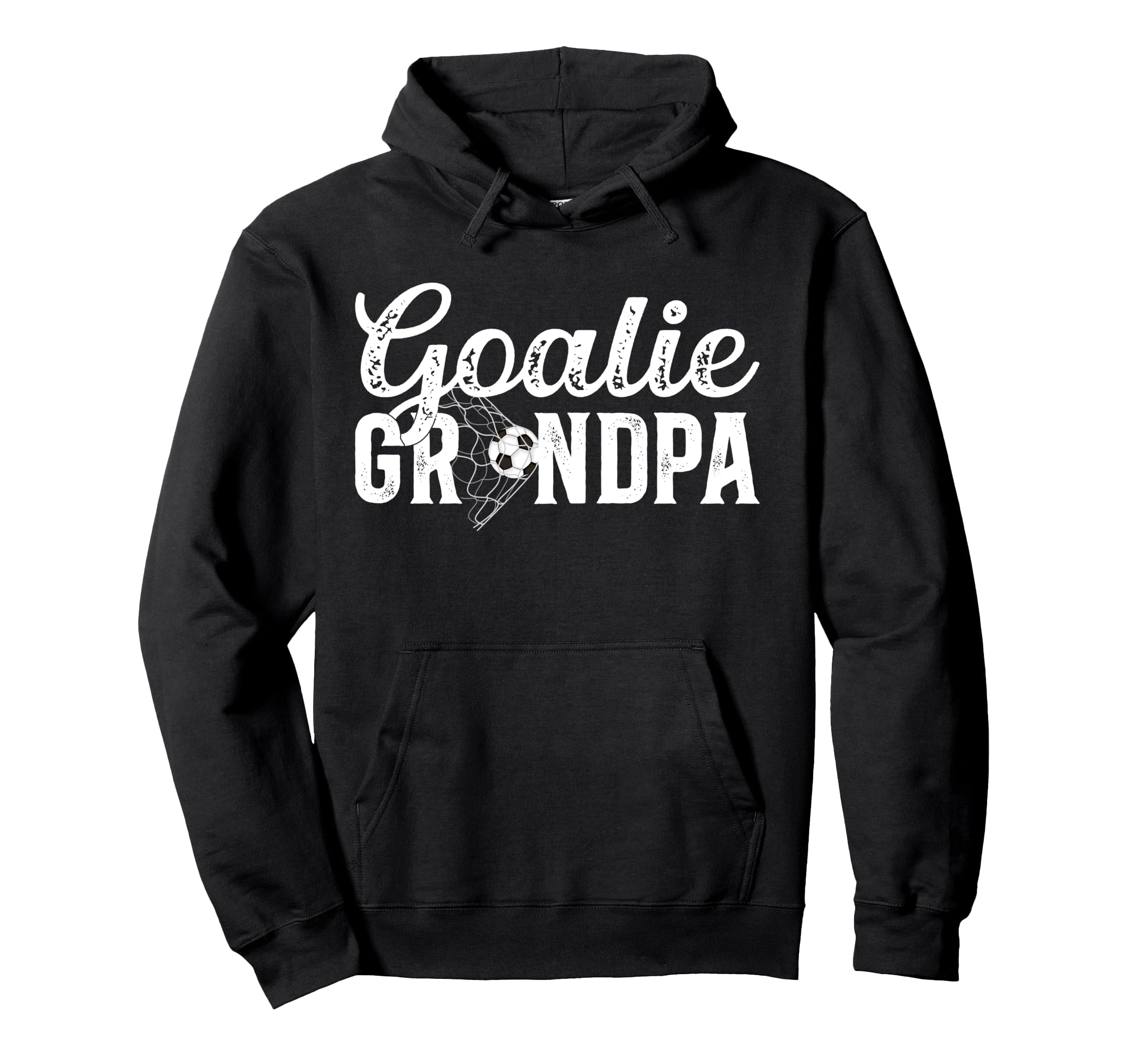 Soccer Goalie Grandpa Soccer Keeper Hoodie - Graphic Print Men Women