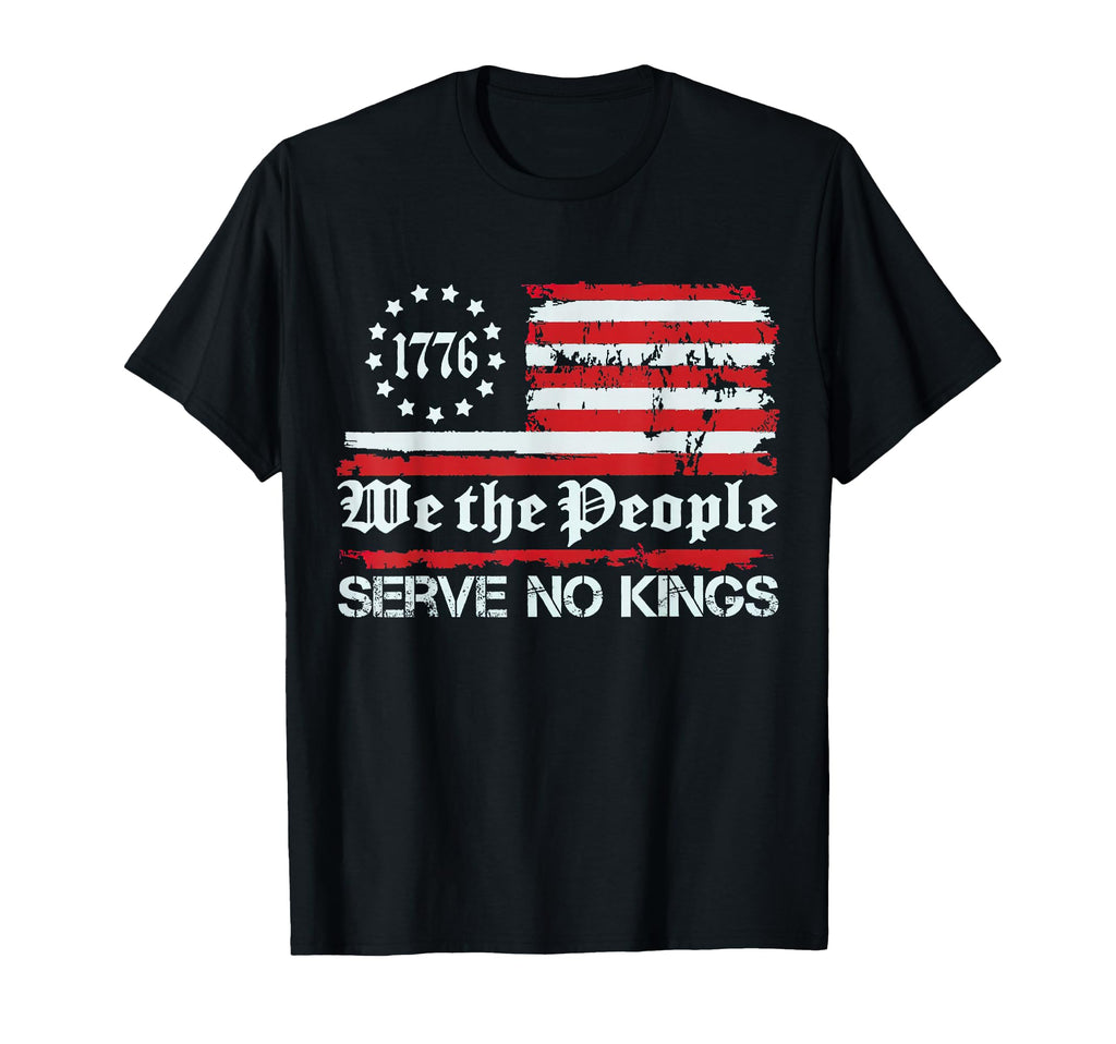 We People Serve No Kings T-Shirt - Streetwear Style Unisex