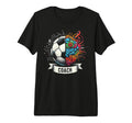 Soccer Coach Training Coaching Football T-Shirt - Aesthetic Graphic Unisex
