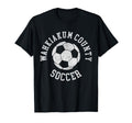 Wahkiakum County Soccer Distressed 90S T-Shirt - Novelty Apparel Men Women