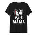 Ball Mama Baseball Soccer Mom Mothers Day T-Shirt - Graphic Print Unisex