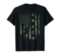 Usa Camouflage Soccer Coach Football T-Shirt - Novelty Apparel Men Women