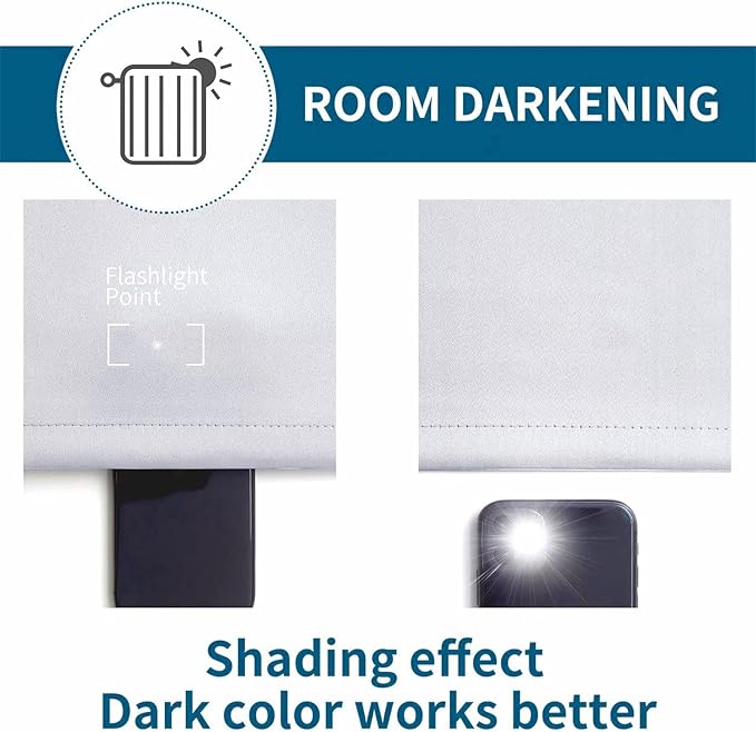 Golf Blackout Curtains for Boy Girl Room Darkening Decor,Sport Theme and White Motto Dark Background Bedroom Living Room Home Rod Pocket Thermal Insulated Window Curtain/Drapes Panel,63x63 Inch…