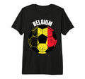 Belgium Soccer Game Player Football T-Shirt - Streetwear Style Men Women