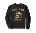 Soccer Father Rad Dad Society Sweatshirt - Trendy Graphic for Adults