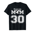 Proud Senior Soccer Mom Custom Jersey T-Shirt - Aesthetic Graphic Unisex