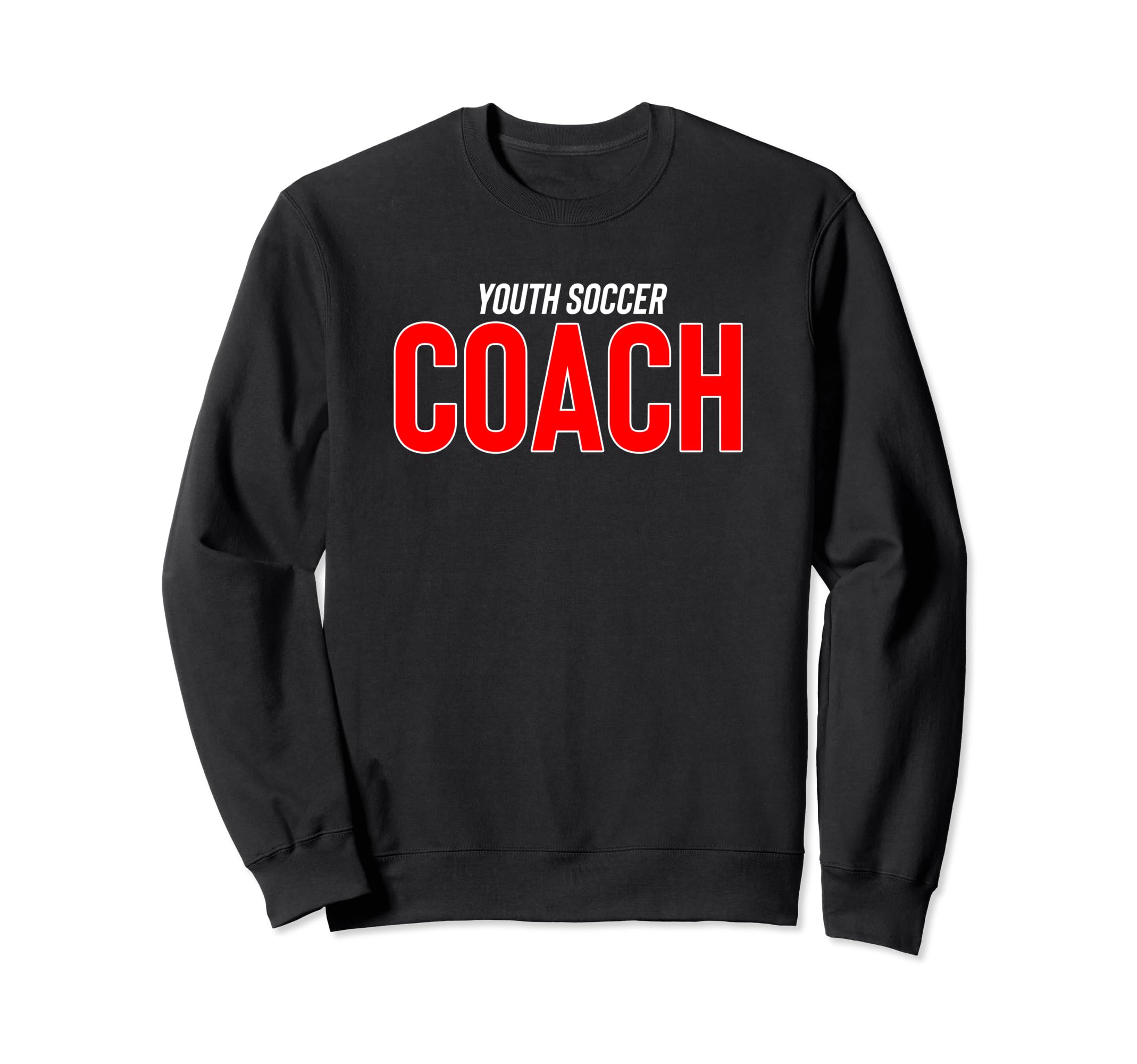 Recreation League Soccer Team Coach Sweatshirt - Minimalist Print Men Women