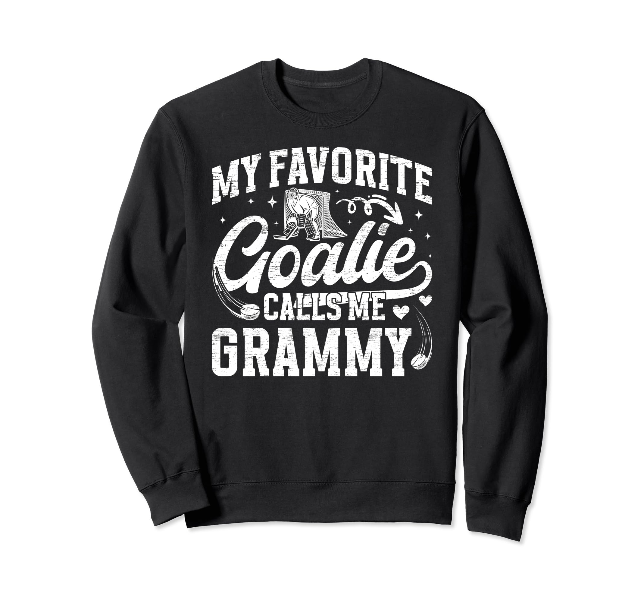 Favorite Ice Hockey Goalie Sweatshirt - Aesthetic Graphic for Adults