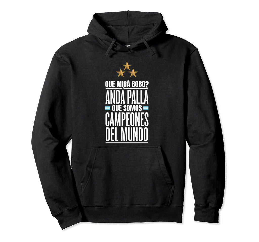Argentina World Champion 2022 Soccer Fans Hoodie - Custom Art Print Unisex