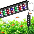 AQQA Aquarium Light,Full Spectrum Fish Tank Light for Plants,3 Mode+Timer+Adjustable Brightness,High Brightness LED Beads with Extendable Brackets for Freshwater (36W for 48-55inch)