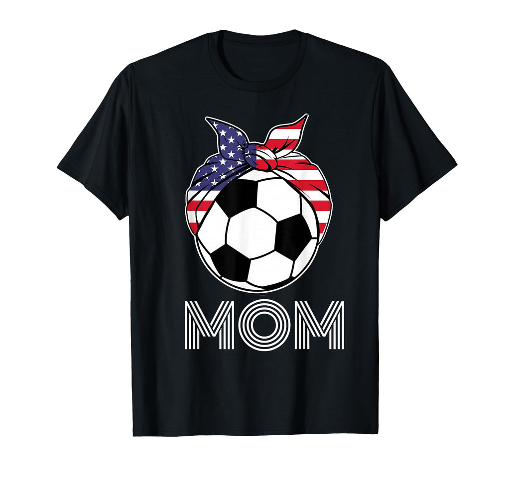 Soccer Ball Bandana Hair Tie Sports T-Shirt - Custom Art Print Men Women
