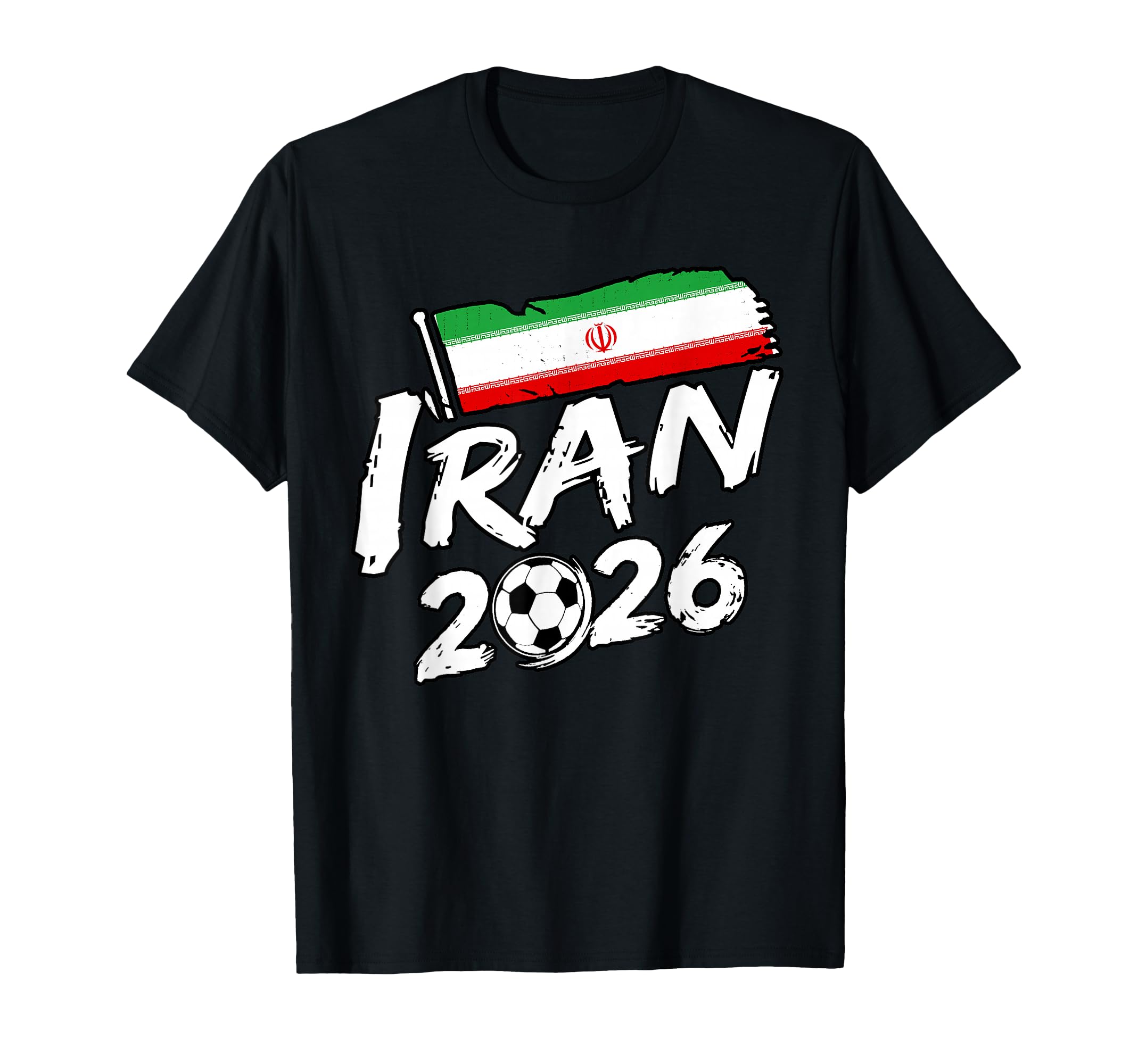 Iran Soccer Football Game Player Fan T-Shirt - Novelty Apparel for Adults