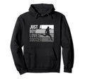 Funny Just Who Loves Soccer Hoodie - Casual Everyday Wear for Adults