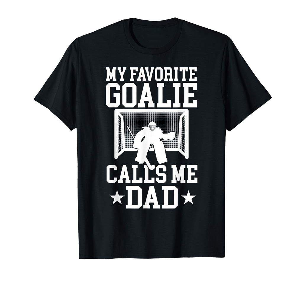 Proud Field Hockey Goalie Dad Field T-Shirt - Unique Graphic for Adults