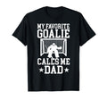 Proud Field Hockey Goalie Dad Field T-Shirt - Unique Graphic for Adults