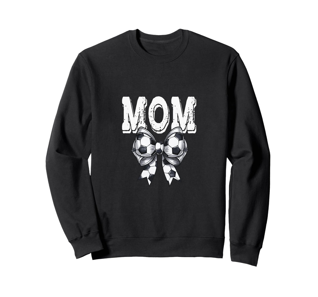 Coquette Soccer Bow Mom Sister Sweatshirt - Aesthetic Graphic Men Women