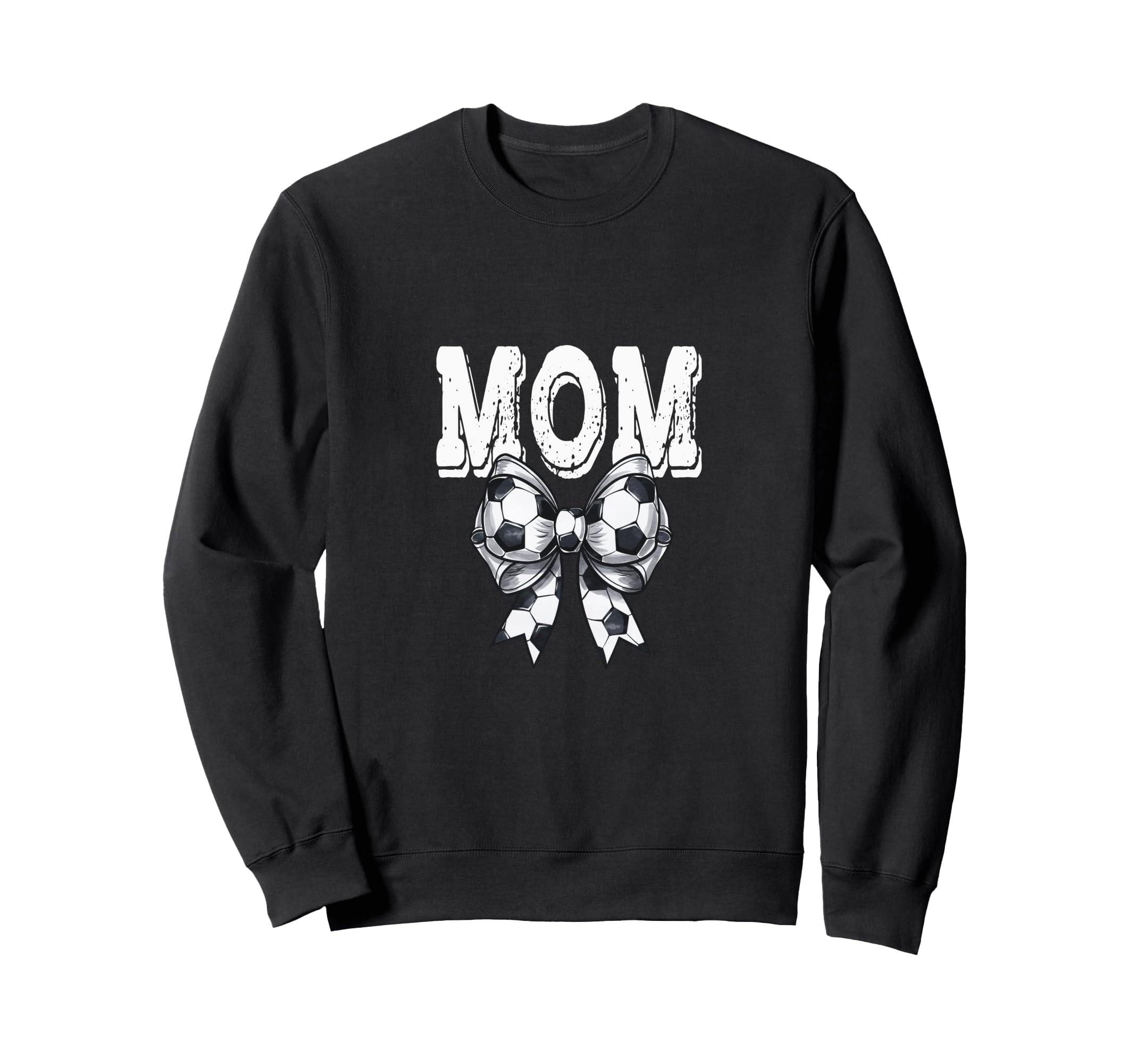 Coquette Soccer Bow Mom Sister Sweatshirt - Aesthetic Graphic Men Women