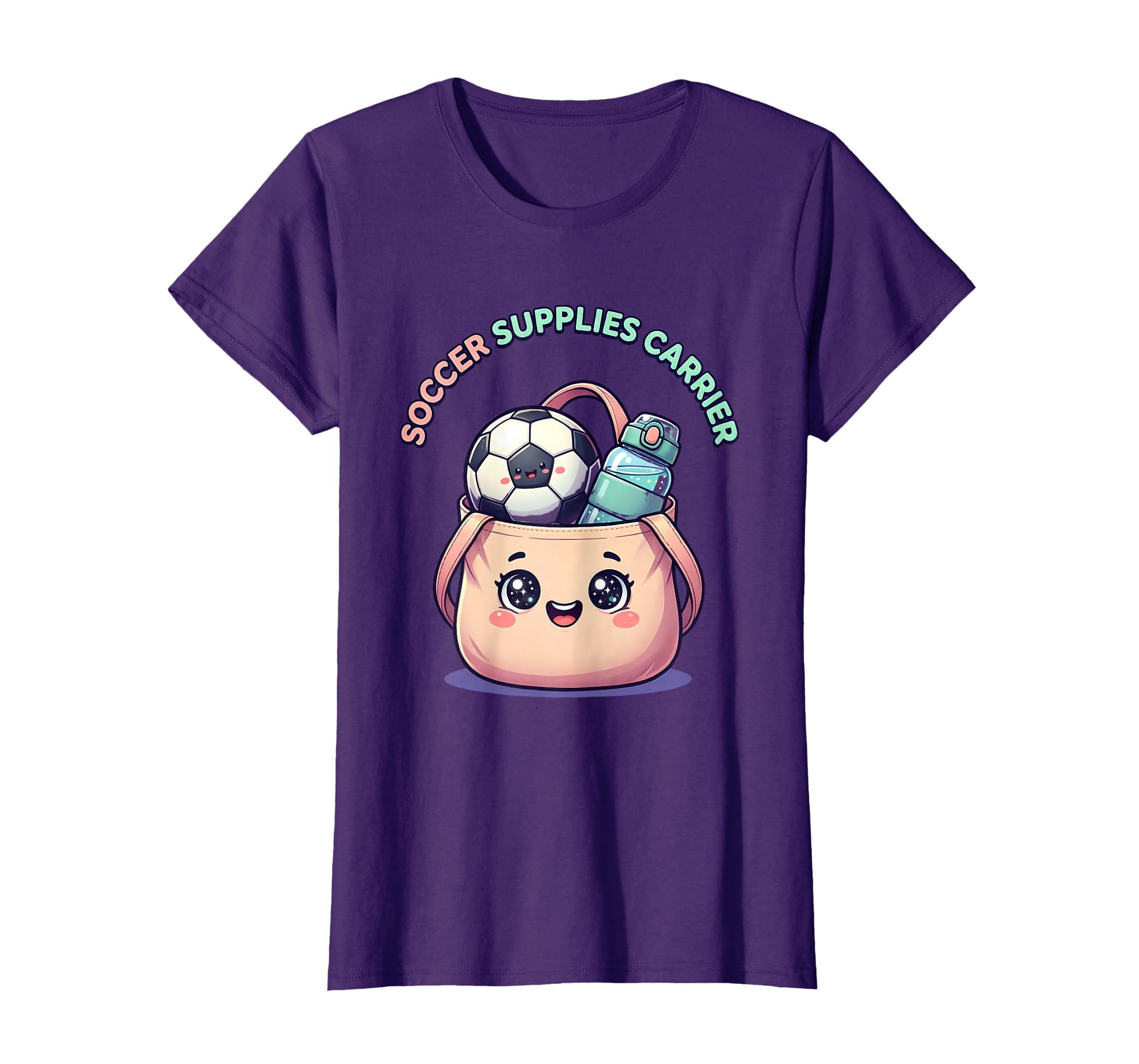 Soccer Mom Soccer Supplies Carrier T-Shirt - Minimalist Print Men Women