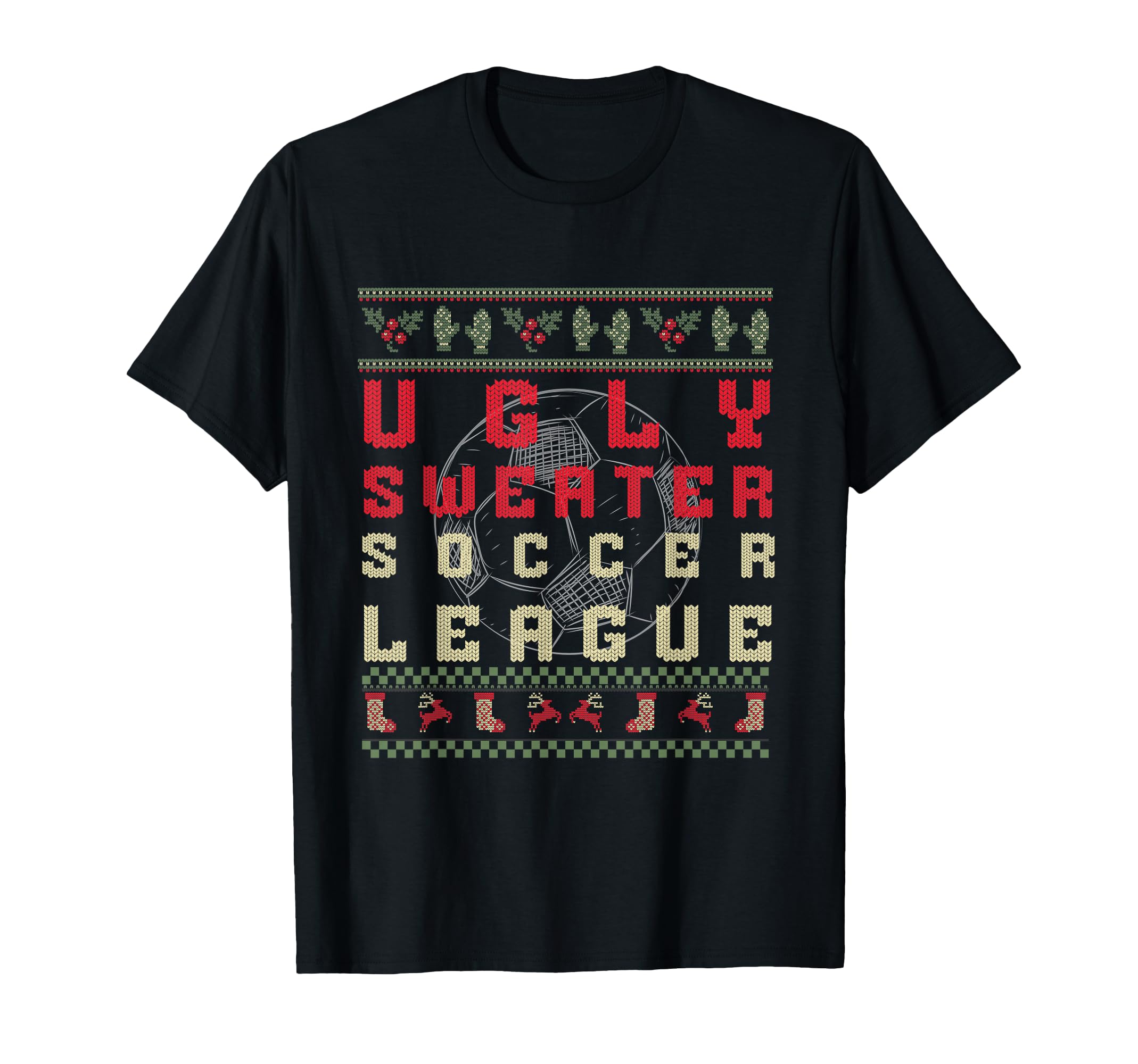 Ugly Soccer Funny Ugly T-Shirt - Fun Novelty Design for Adults