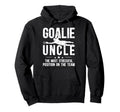 Funny Soccer Goalie Uncle Soccer Hoodie - Casual Everyday Wear Unisex