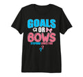 Goals Or Bows Stepdad Loves You T-Shirt - Aesthetic Graphic for Adults
