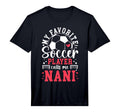 Mens My Favorite Soccer Player Calls T-Shirt - Aesthetic Graphic Men Women