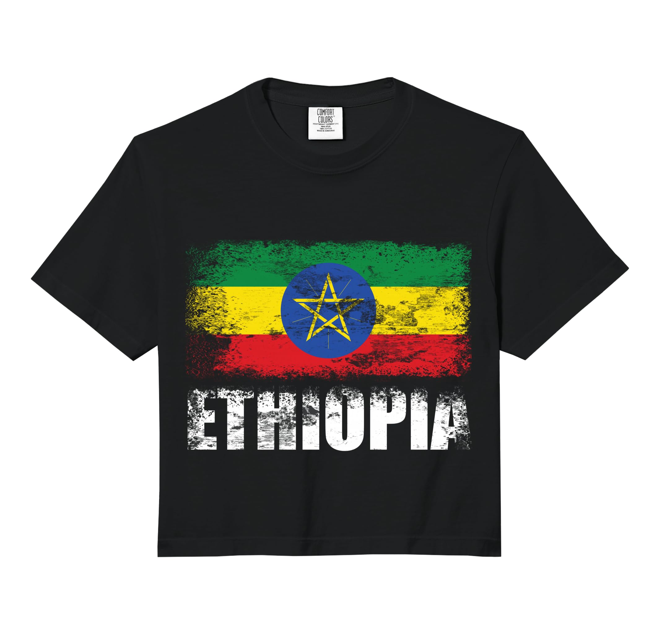 Ethiopia Flag Ethiopian Flag Hood Hoodie - Trendy Graphic for Adults