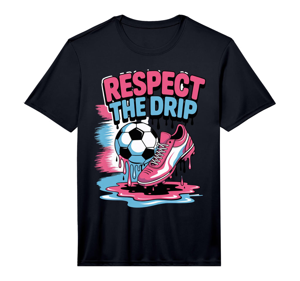 Respect Drip Ice Cream Drip Game T-Shirt - Casual Everyday Wear Unisex