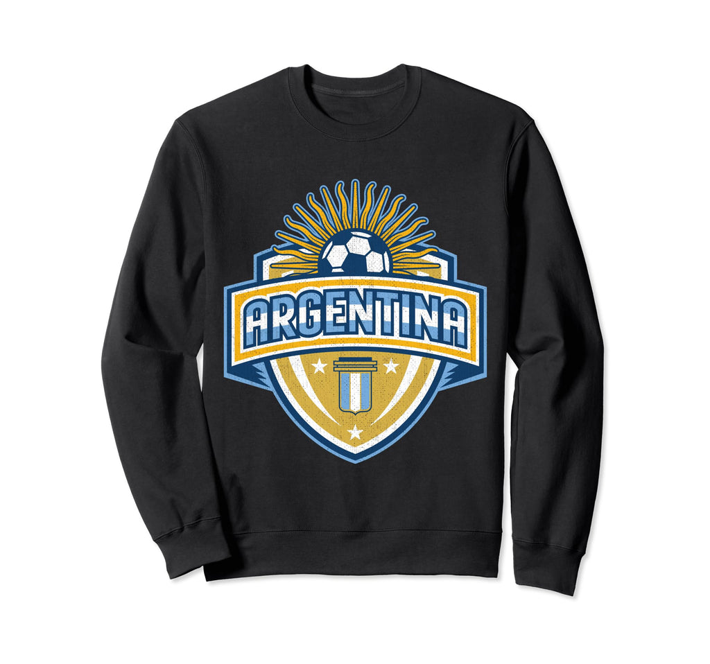 Argentina Flag Roots Argentinian Sweatshirt - Casual Everyday Wear Unisex