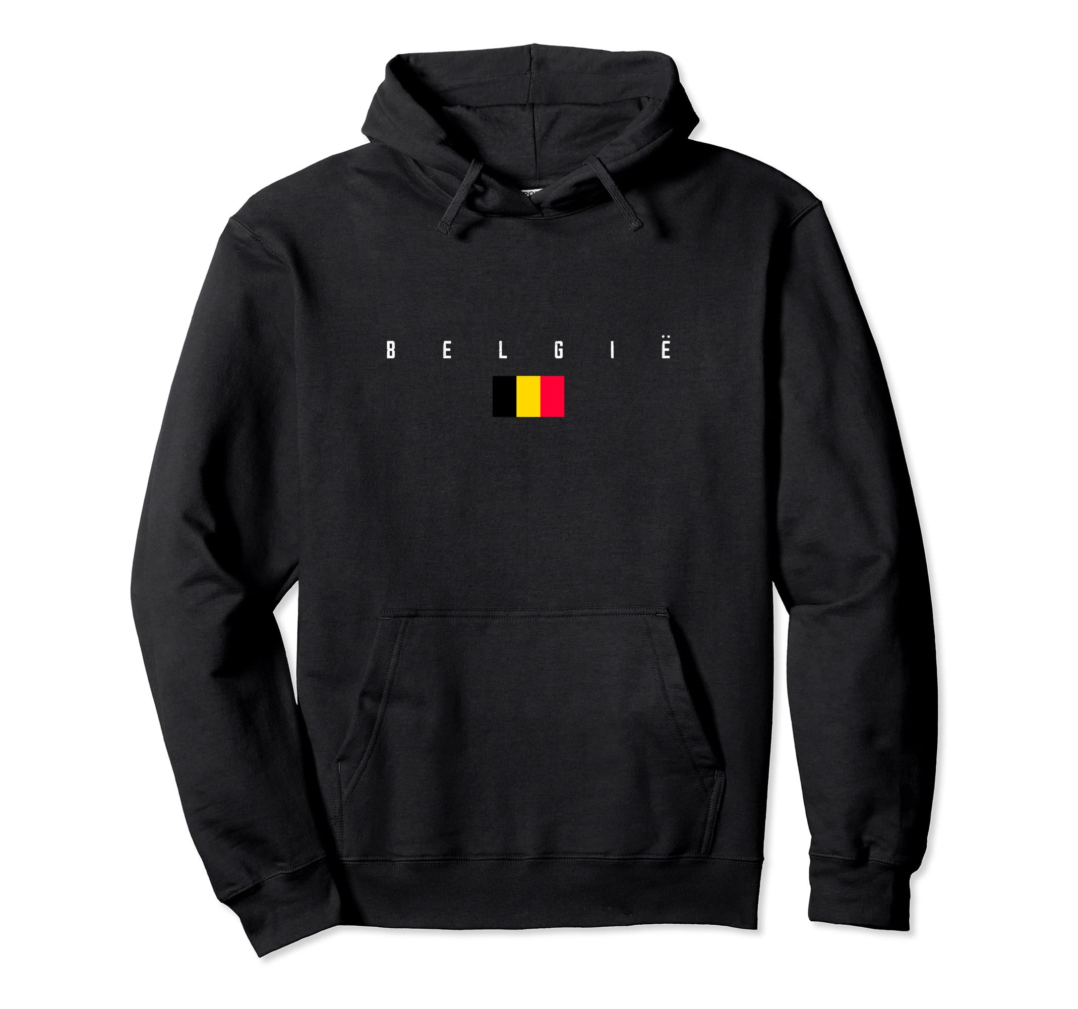 Belgium Flag Pride Belgian Soccer Hoodie - Custom Art Print for Adults
