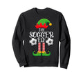 Soccer Elf Family Matching Funny Sweatshirt - Aesthetic Graphic for Adults