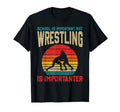 School Is Important Funny Wrestling Polo T-Shirt - Unique Graphic Men Women