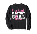 Proud Field Hockey Goalkeeper Mom Sweatshirt - Novelty Apparel for Adults