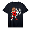 Dabbing Soccer Albania Jersey T-Shirt - Minimalist Print Men Women