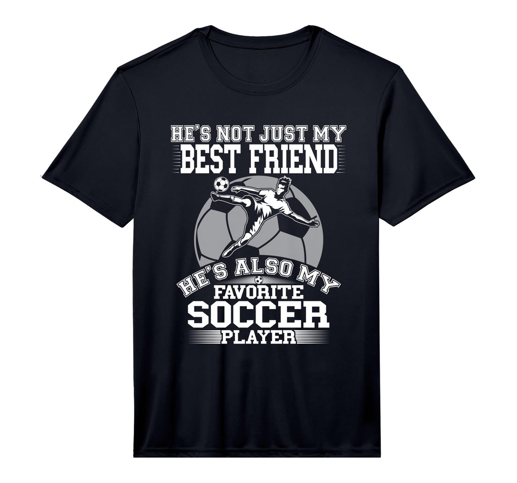 My Best Friend Is My Favorite Soccer T-Shirt - Aesthetic Graphic Unisex