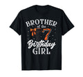 Brother 7 Birthday Basketball Bday T-Shirt - Fun Novelty Design Unisex