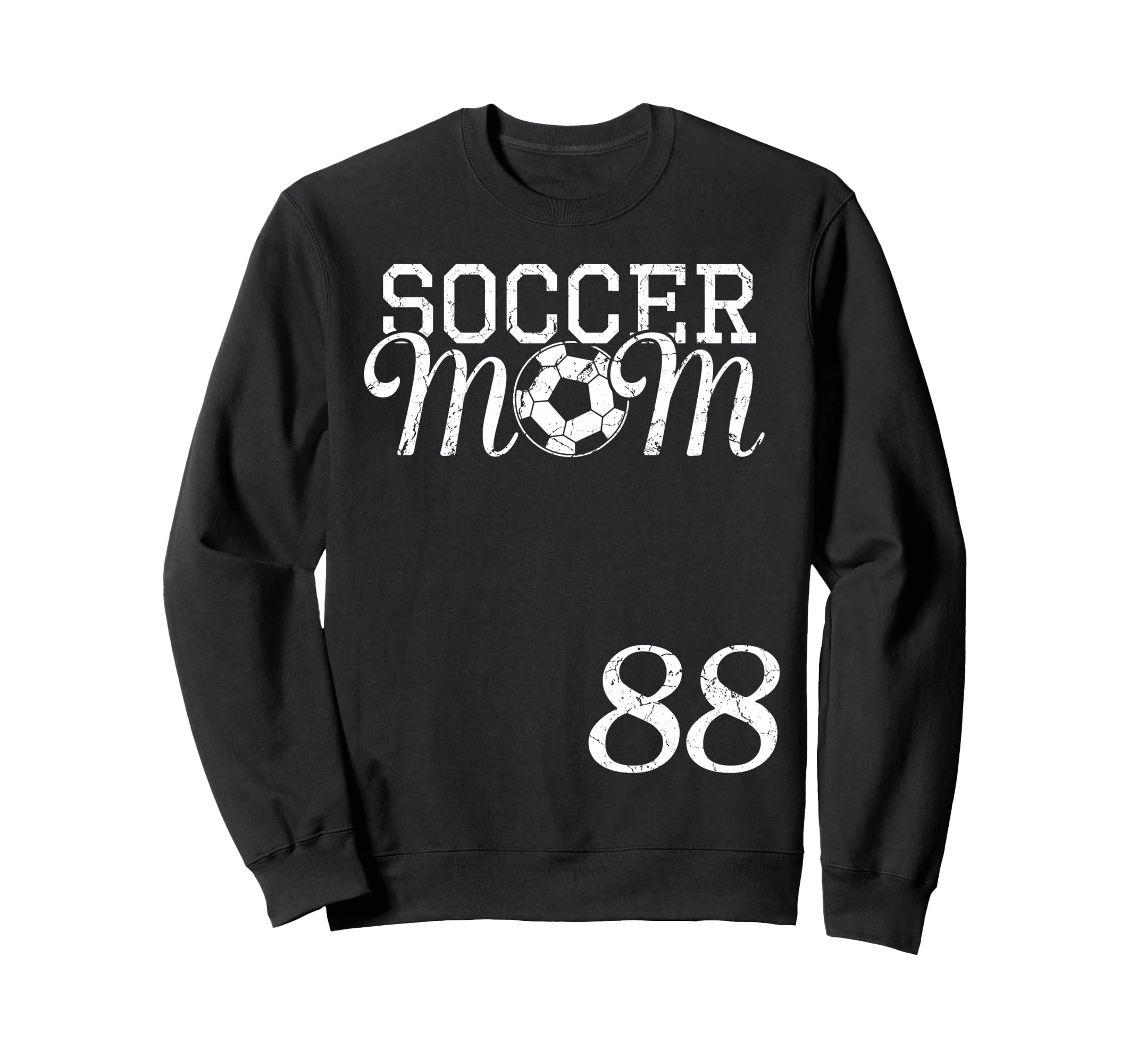 Soccer Mom Jersey Number 88 Sweatshirt - Aesthetic Graphic Men Women