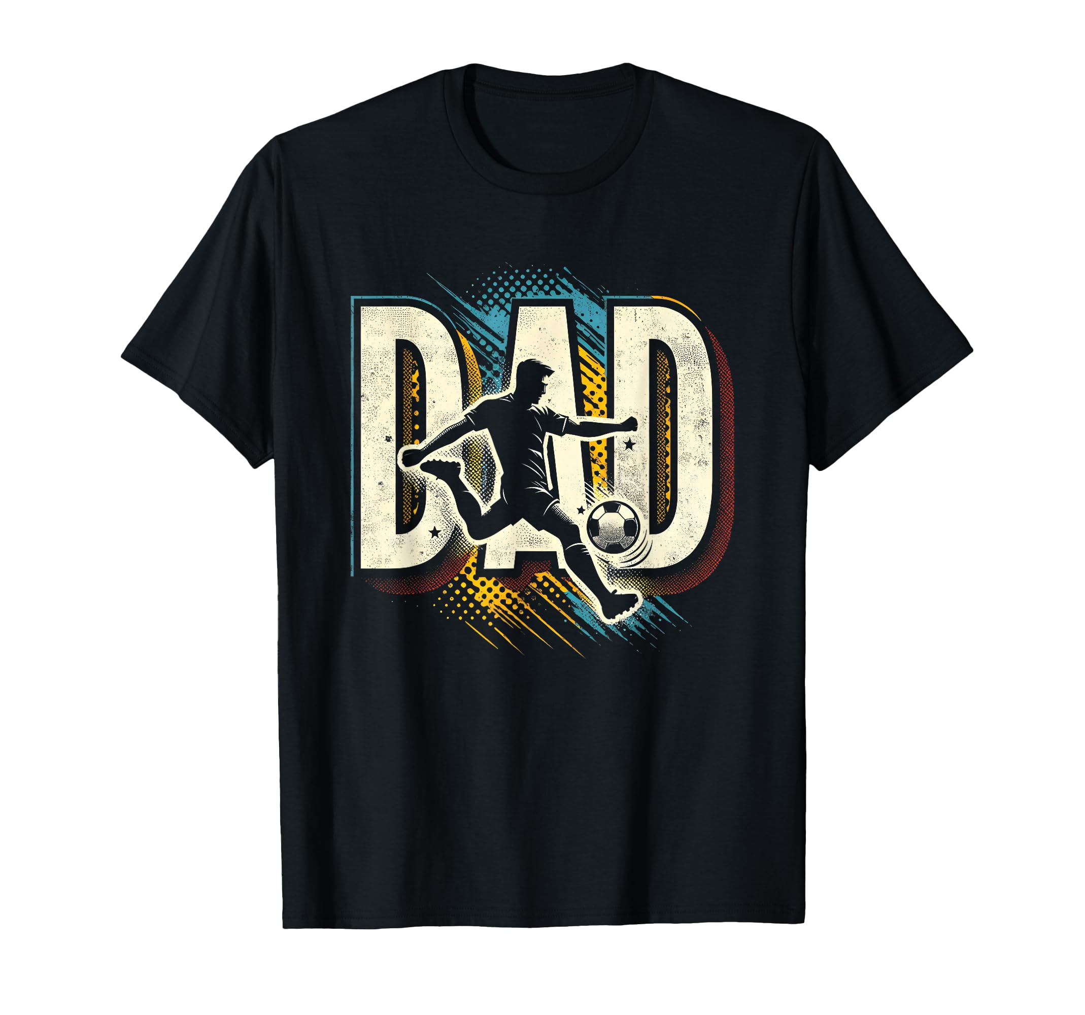 Mens Soccer Dad Soccer Football Lover T-Shirt - Aesthetic Graphic Unisex