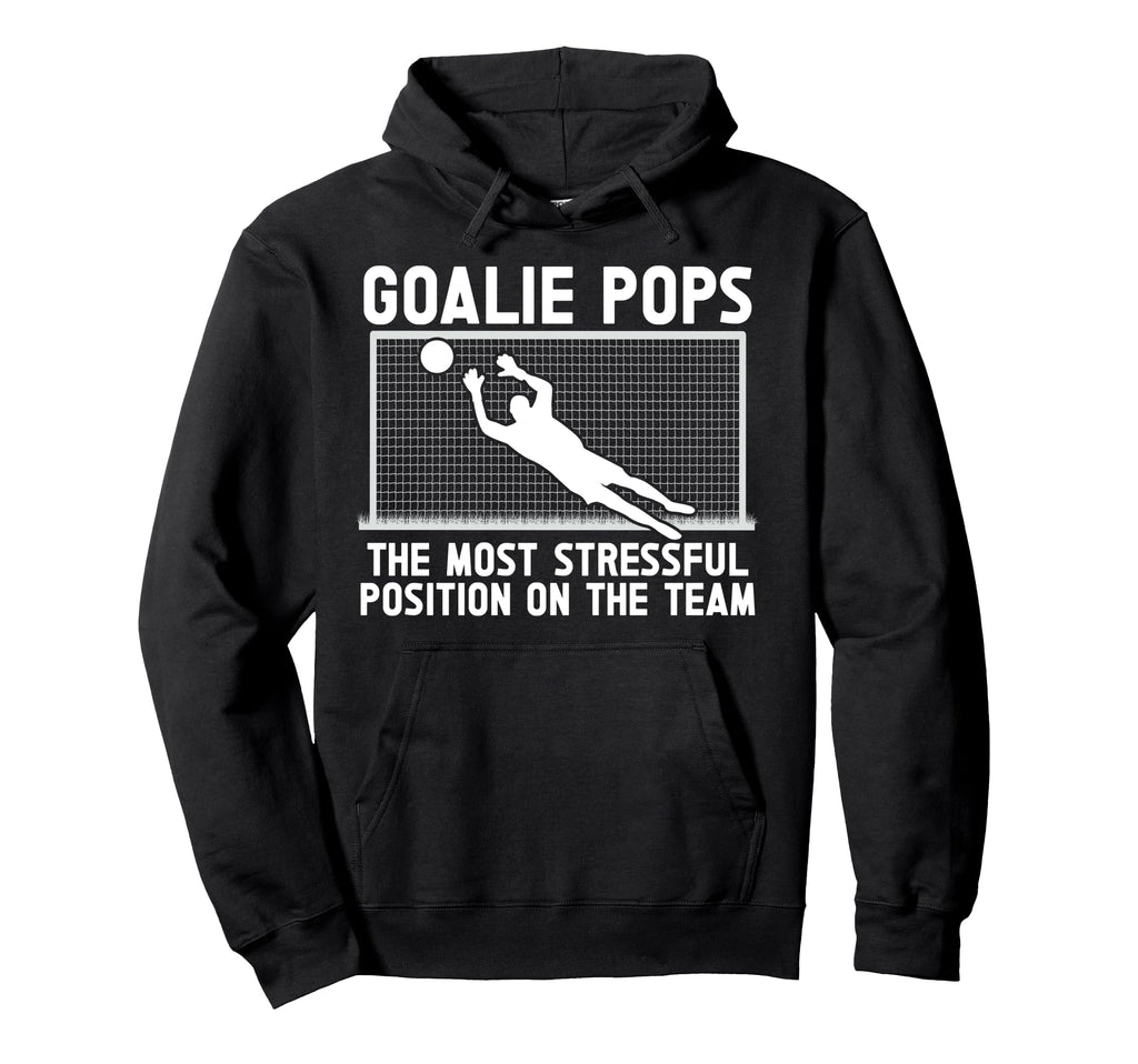 Soccer Goalie Pops Funny Pops Soccer Hoodie - Streetwear Style for Adults