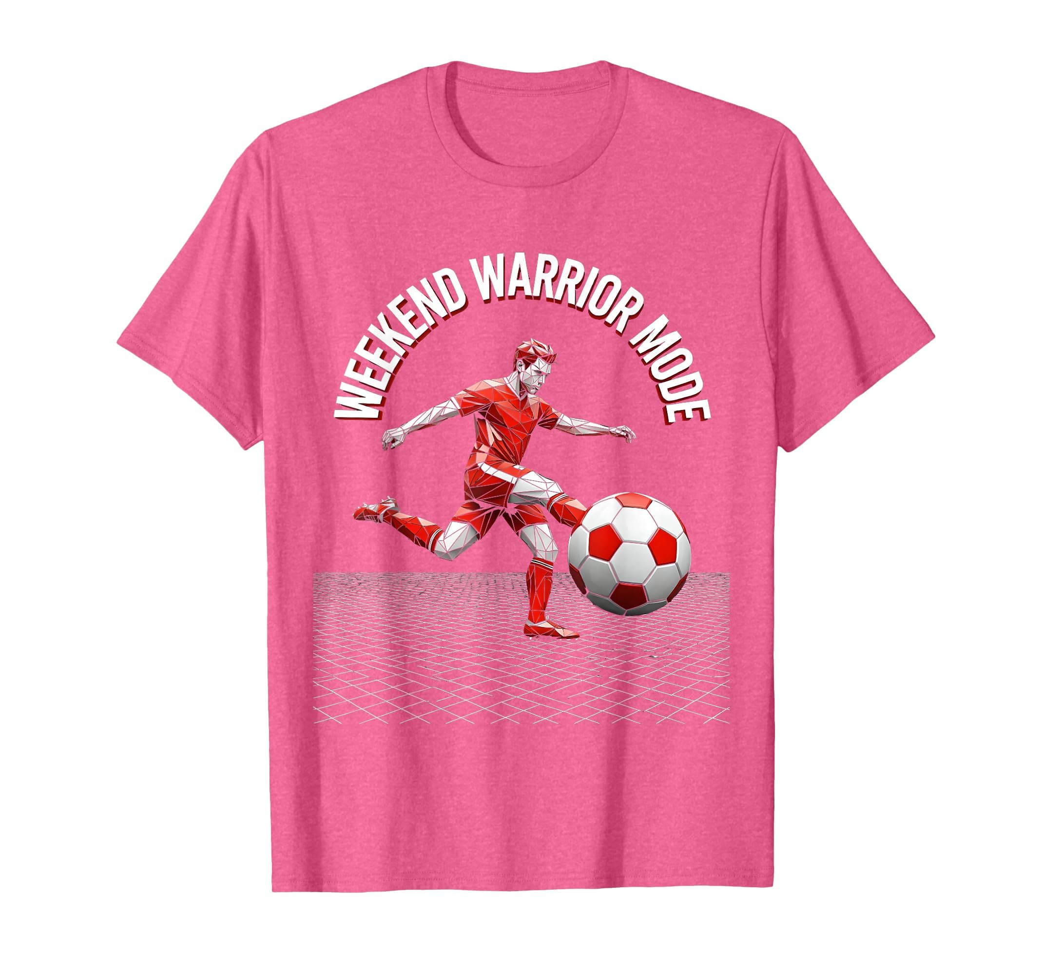 Soccer Weekend Warrior Mode T-Shirt - Minimalist Print Unisex