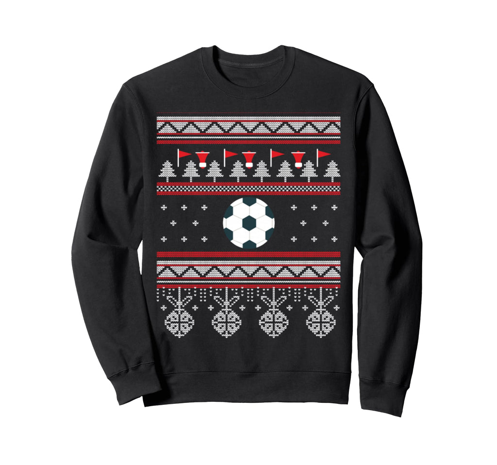 Funny Soccer Ugly Sweaters Sweatshirt - Minimalist Print Unisex