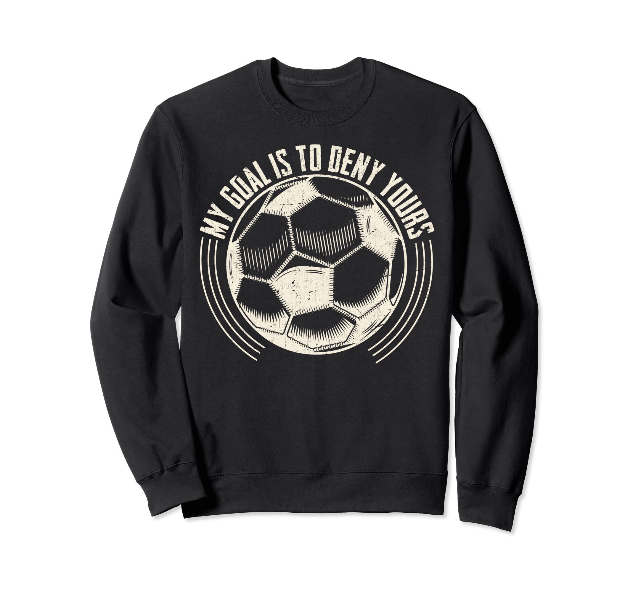Soccer Goalie Soccer Player Sweatshirt - Streetwear Style Men Women
