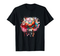Colorful Soccer Ball Sports Art T-Shirt - Aesthetic Graphic Men Women