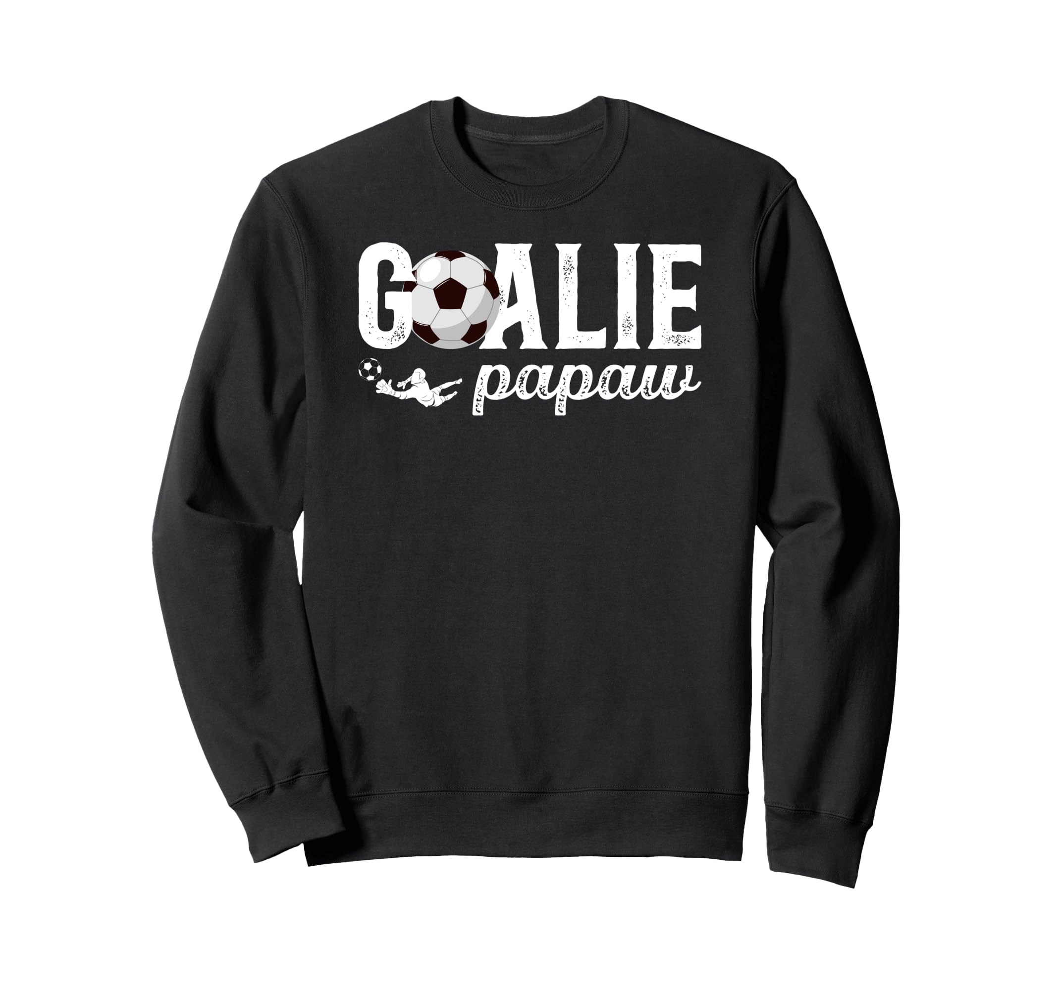 Soccer Goalie Papaw Soccer Sweatshirt - Custom Art Print Men Women