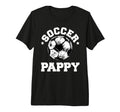 Mens Soccer Pappy Soccer Ball T-Shirt - Aesthetic Graphic Unisex