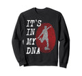 Its My Dna Soccer Player Fingerprint Sweatshirt - Streetwear Style Unisex