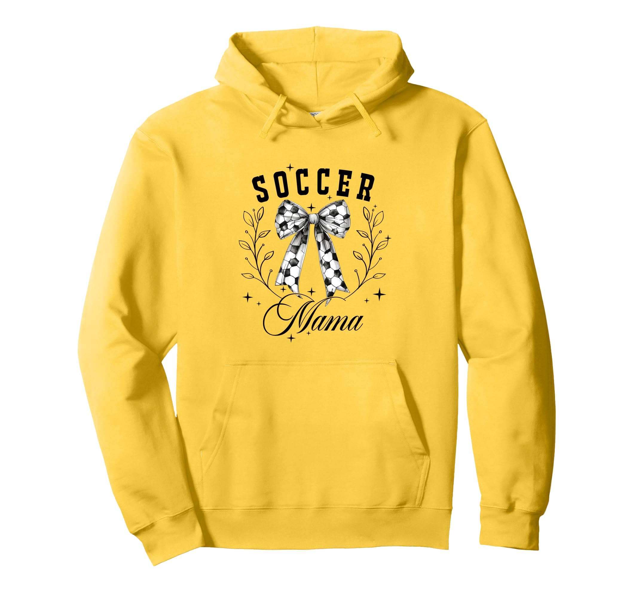 Soccer Mama Coquette Bow Hoodie - Novelty Apparel Unisex