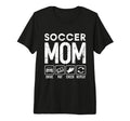 Soccer Mom Drive Pay Cheer Repeat T-Shirt - Custom Art Print Men Women
